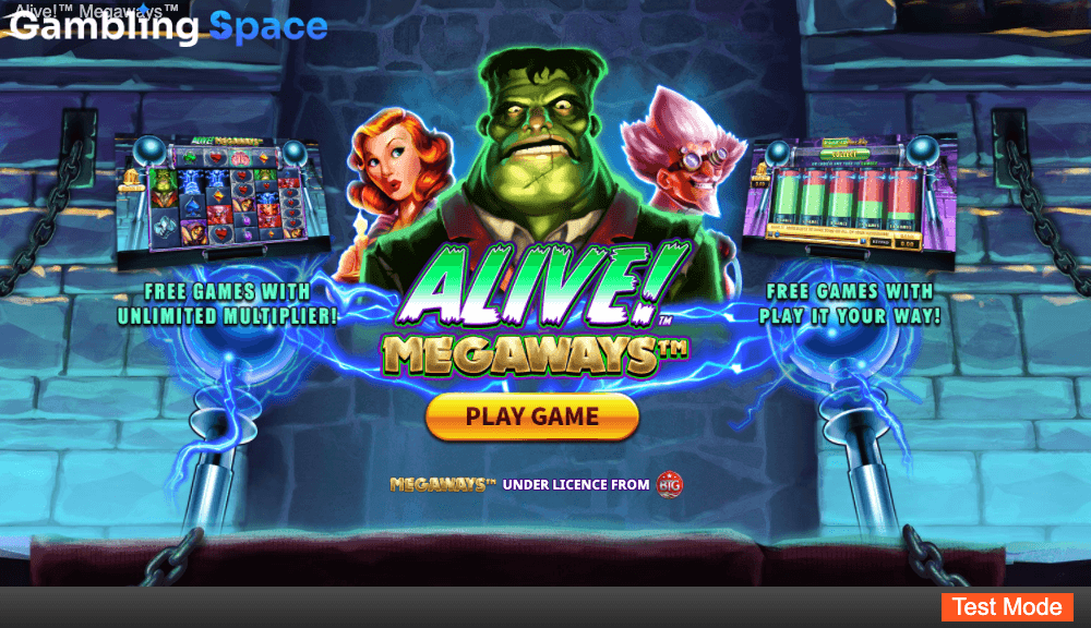 Alive Megaways – Screenshot 1