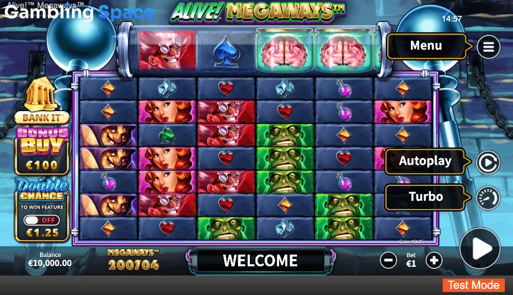 Alive Megaways – Screenshot 2
