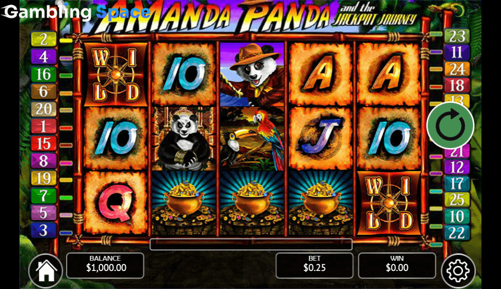 Amanda Panda and the Jackpot Journey – Screenshot 1