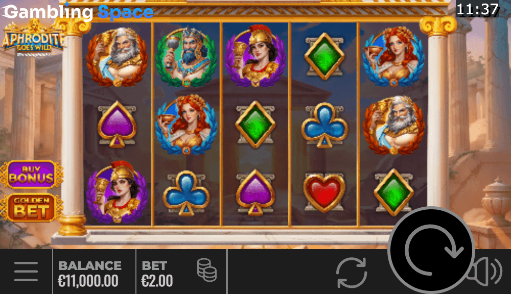 Aphrodite Goes Wild RushingWilds – Screenshot 2