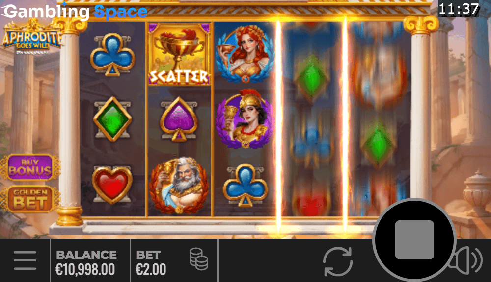 Aphrodite Goes Wild RushingWilds – Screenshot 3