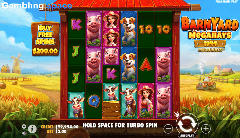 Barnyard Megahays Megaways – Screenshot 5