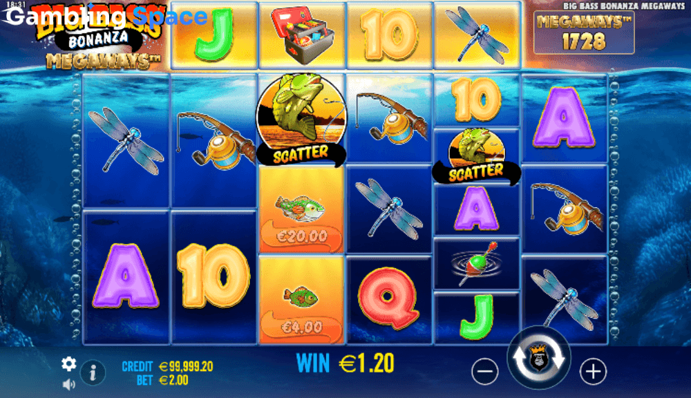 Big Bass Bonanza Megaways – Screenshot 4