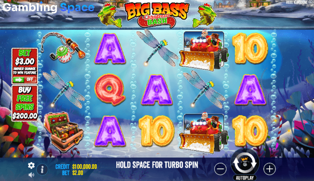 Big Bass Christmas Bash – Screenshot 2