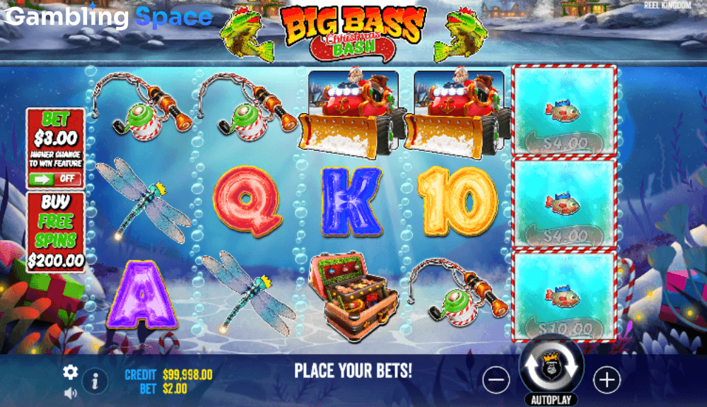 Big Bass Christmas Bash – Screenshot 3