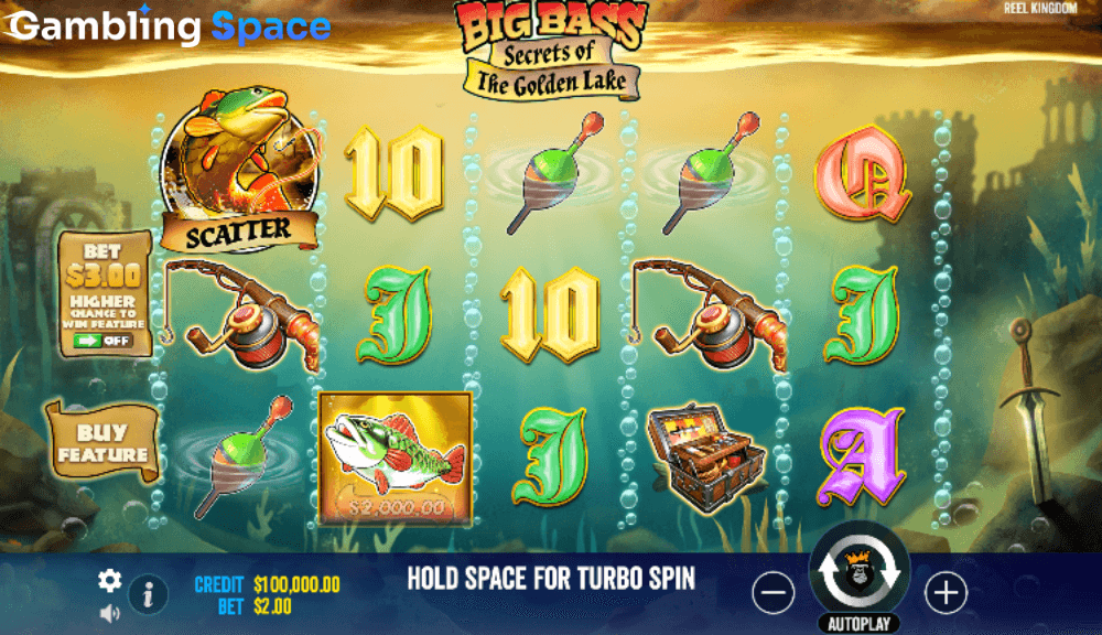 Big Bass Secrets of the Golden Lake – Screenshot 2