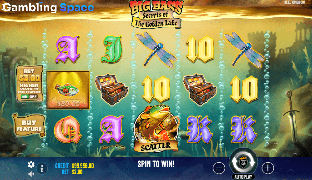Big Bass Secrets of the Golden Lake – Screenshot 4