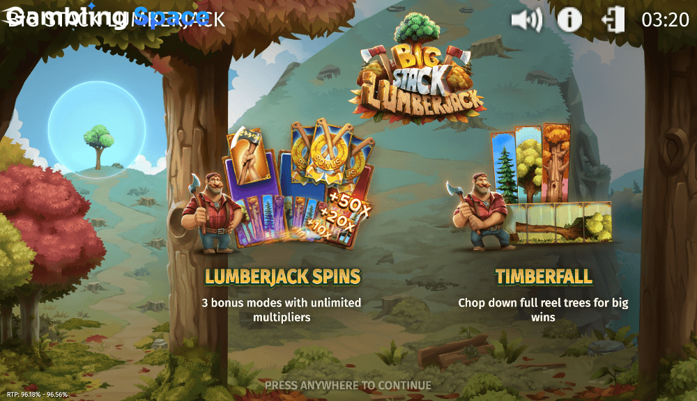 Big Stack Lumberjack – Screenshot 1