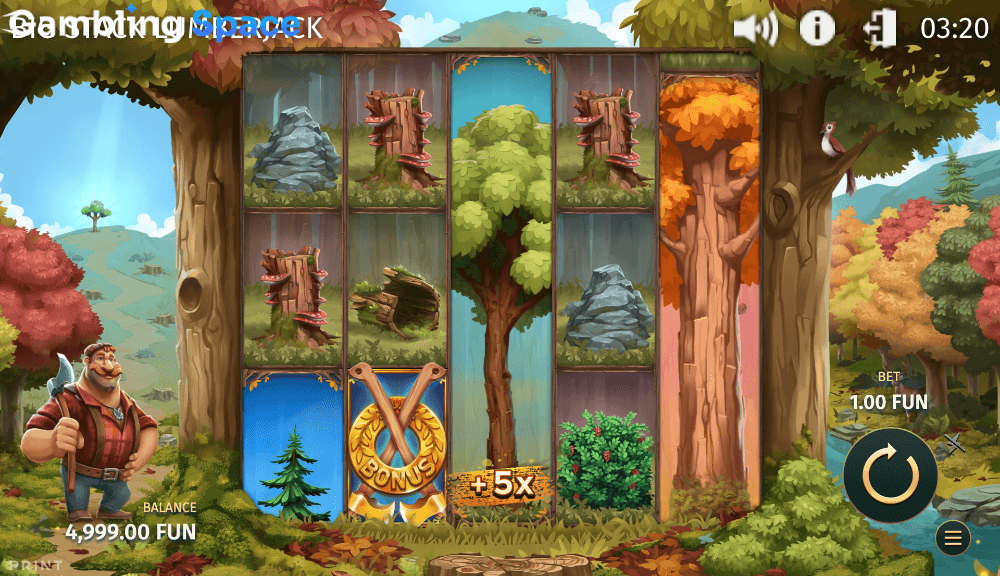 Big Stack Lumberjack – Screenshot 3