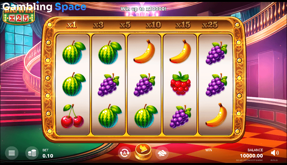 Big Win x25 – Screenshot 1