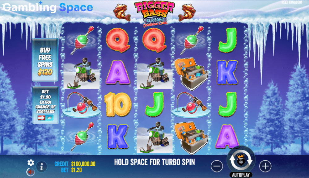 Bigger Bass Blizzard Christmas Catch – Screenshot 2