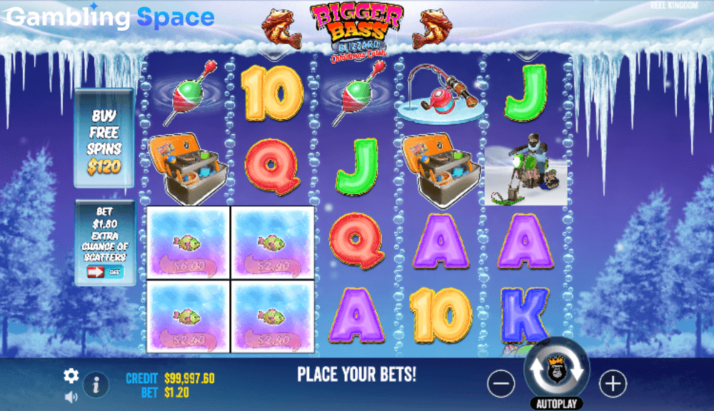 Bigger Bass Blizzard Christmas Catch – Screenshot 4
