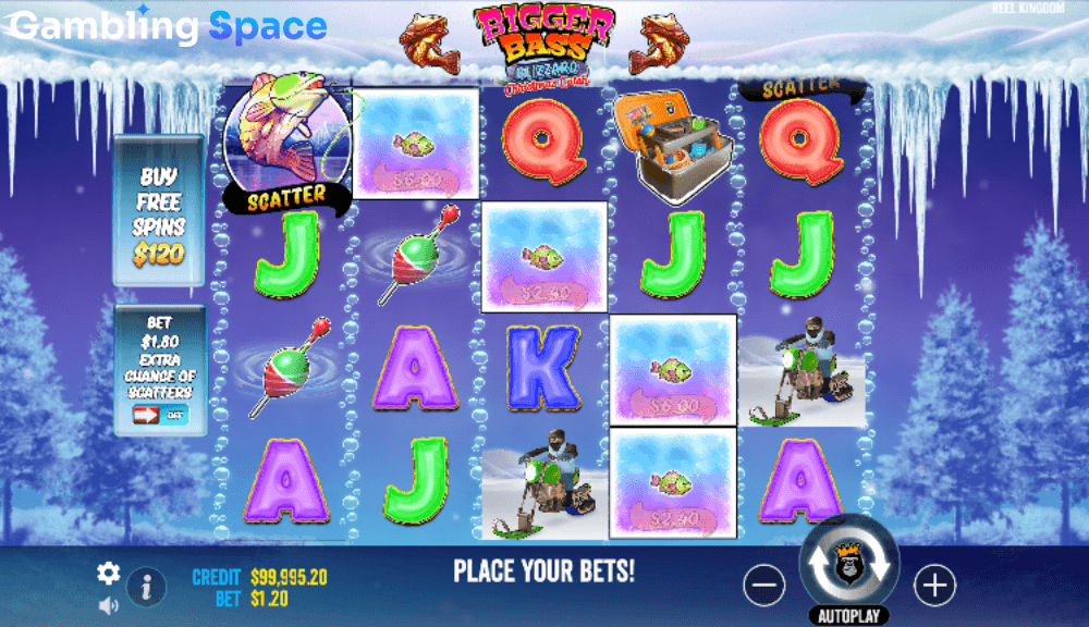 Bigger Bass Blizzard Christmas Catch – Screenshot 6
