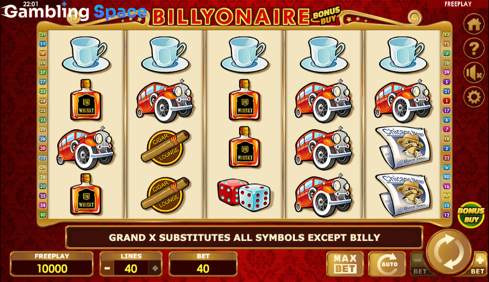 Billyonaire Bonus Buy – Screenshot 2