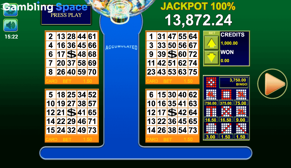 Bingo 3 – Screenshot 1