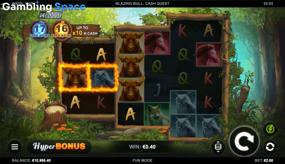 Blazing Bull Cash Quest – Screenshot 3