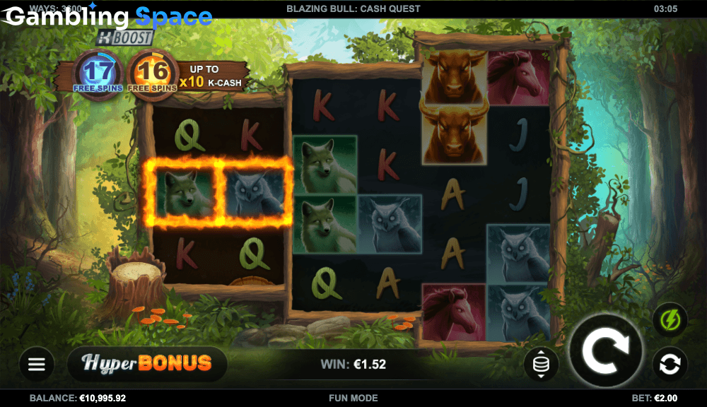 Blazing Bull Cash Quest – Screenshot 4