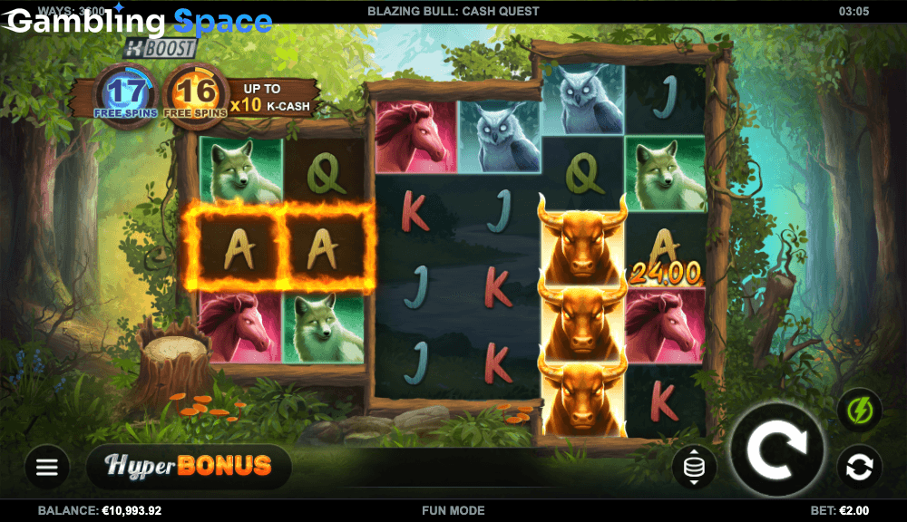 Blazing Bull Cash Quest – Screenshot 5