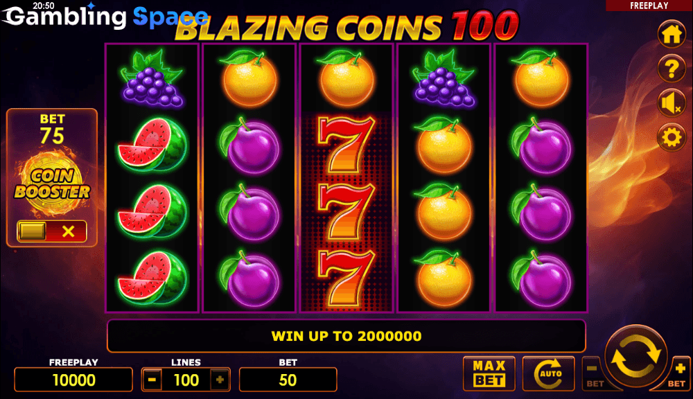 Blazing Coins 100 – Screenshot 2