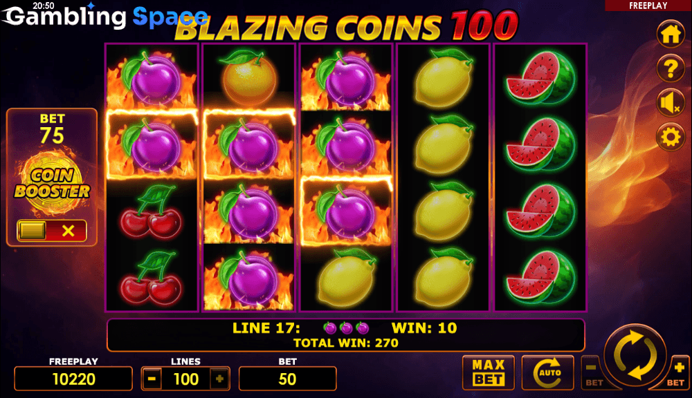 Blazing Coins 100 – Screenshot 4