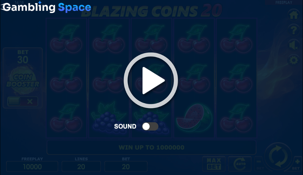 Blazing Coins 20 – Screenshot 1