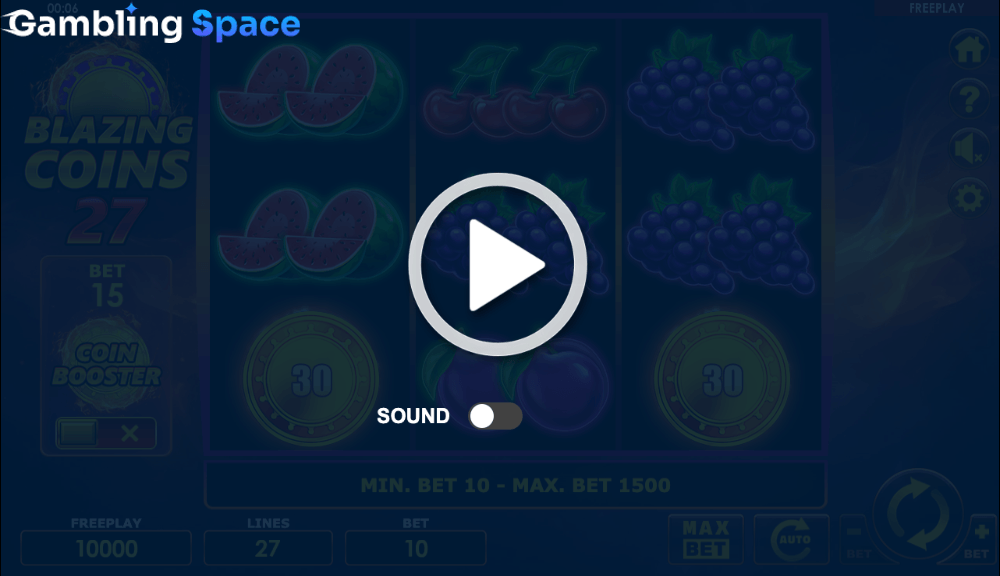 Blazing Coins 27 – Screenshot 1