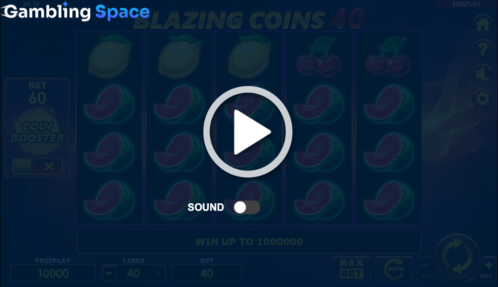 Blazing Coins 40 – Screenshot 1