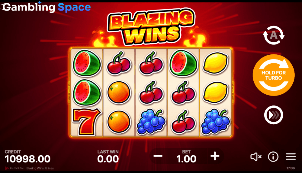 Blazing Wins – Screenshot 4