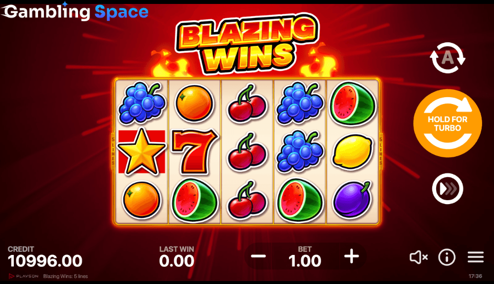 Blazing Wins – Screenshot 6