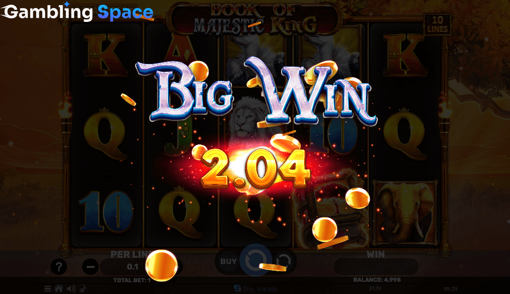 Book Of Majestic King – Screenshot 4