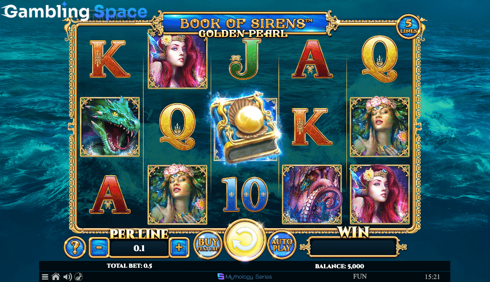 Book of Sirens Golden Pearl – Screenshot 2
