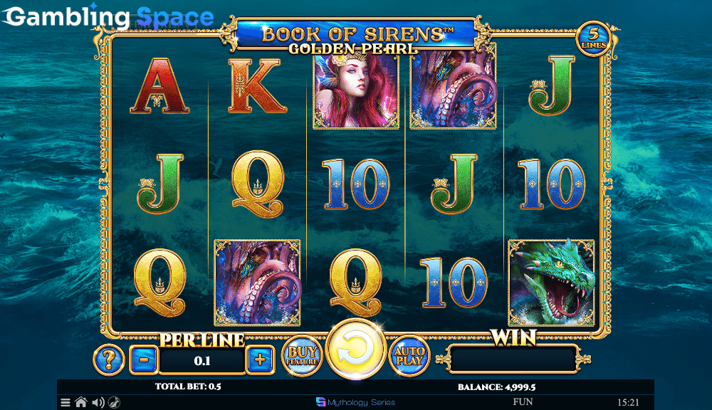 Book of Sirens Golden Pearl – Screenshot 3