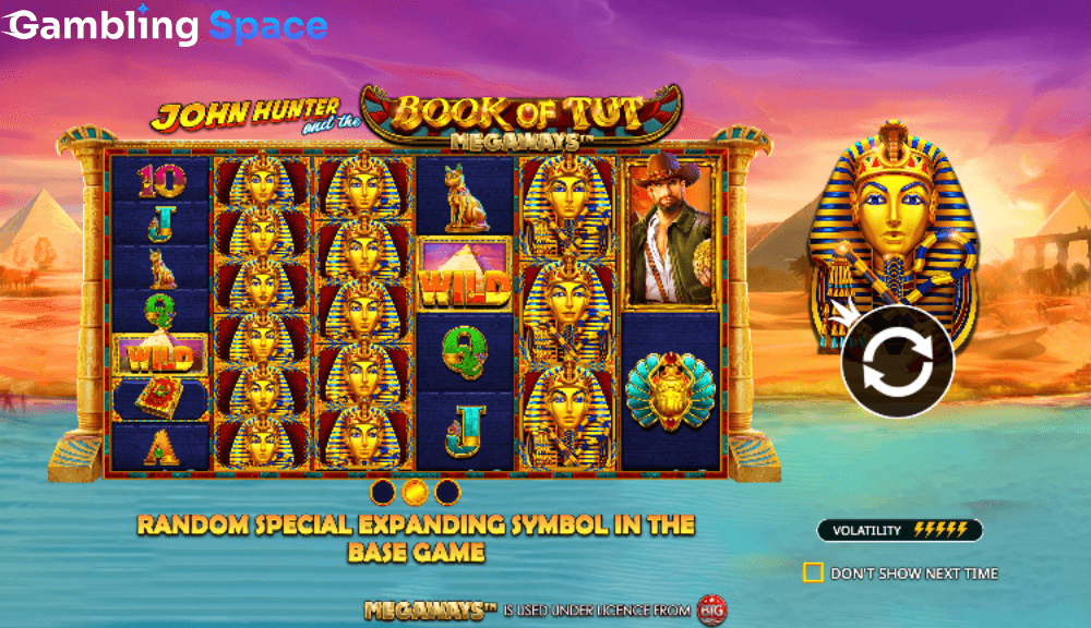 Book of Tut Megaways – Screenshot 1