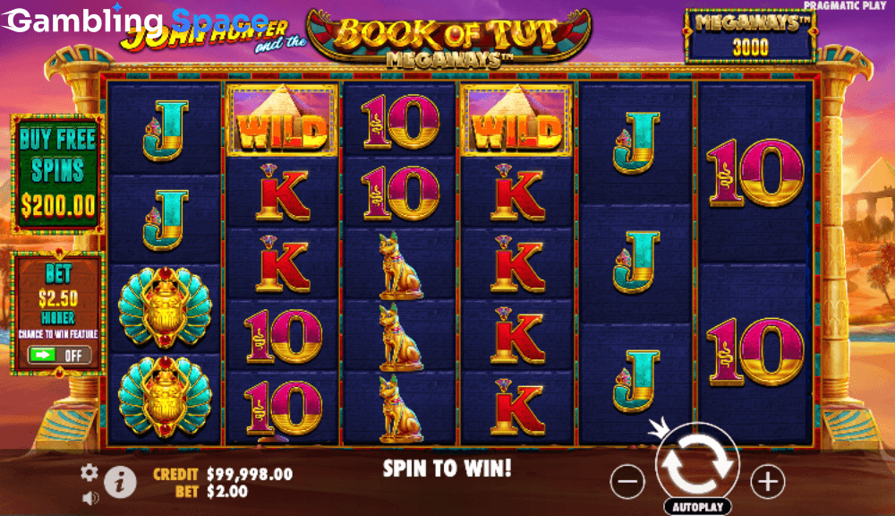 Book of Tut Megaways – Screenshot 3