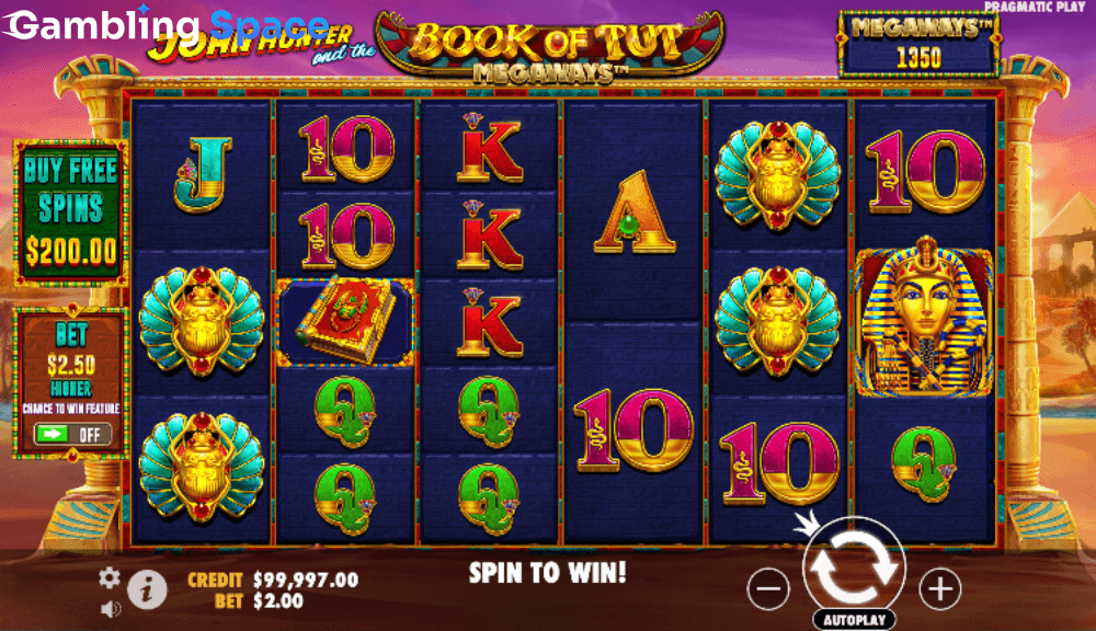 Book of Tut Megaways – Screenshot 5