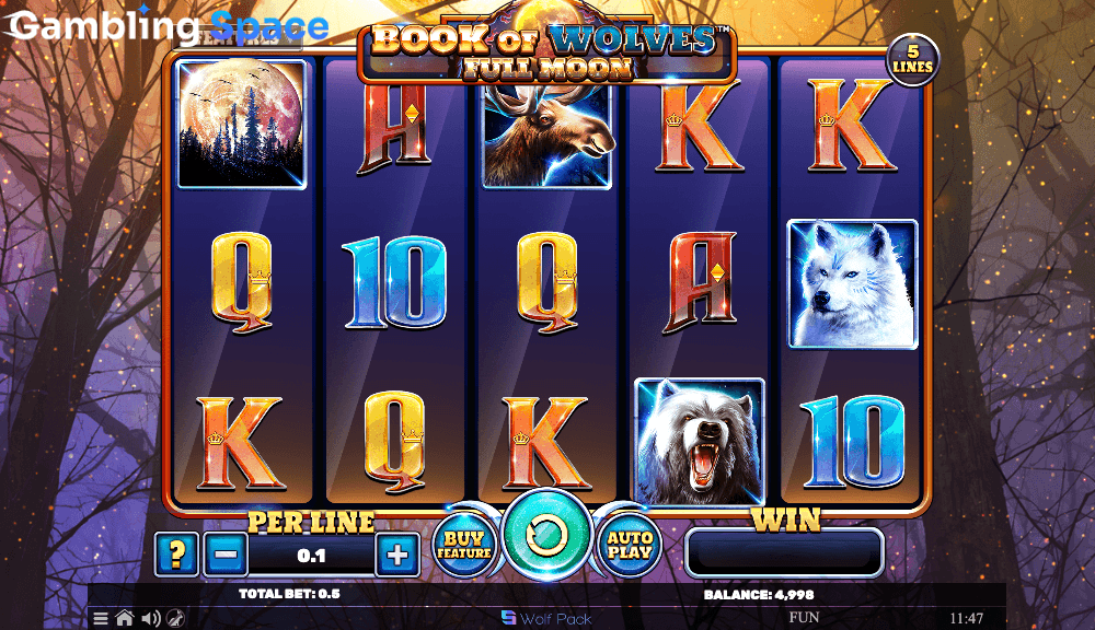 Book of Wolves Full Moon – Screenshot 6