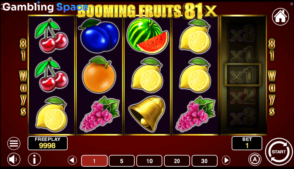 Booming Fruits 81x – Screenshot 4