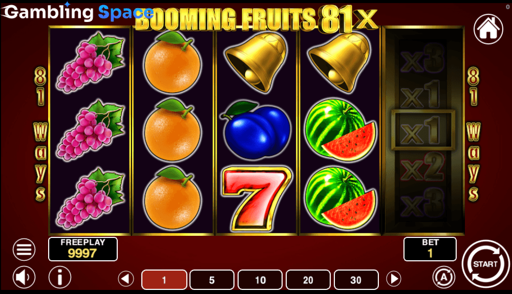 Booming Fruits 81x – Screenshot 5