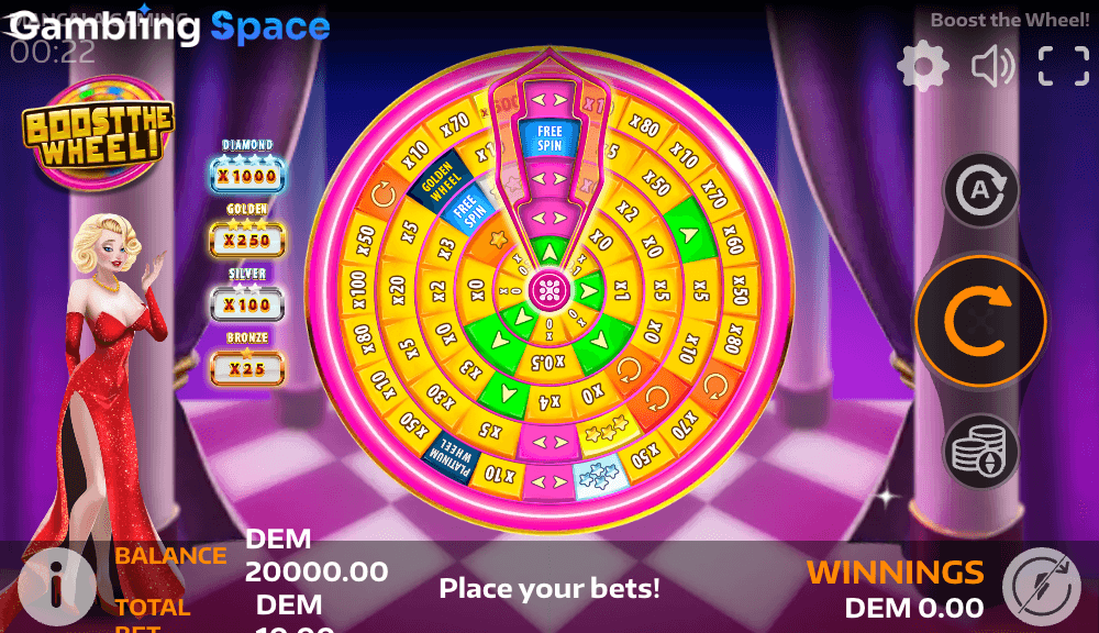 Boost the Wheel – Screenshot 1