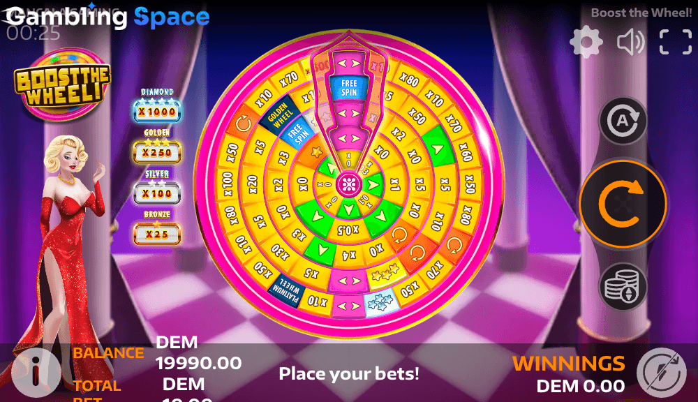 Boost the Wheel – Screenshot 2
