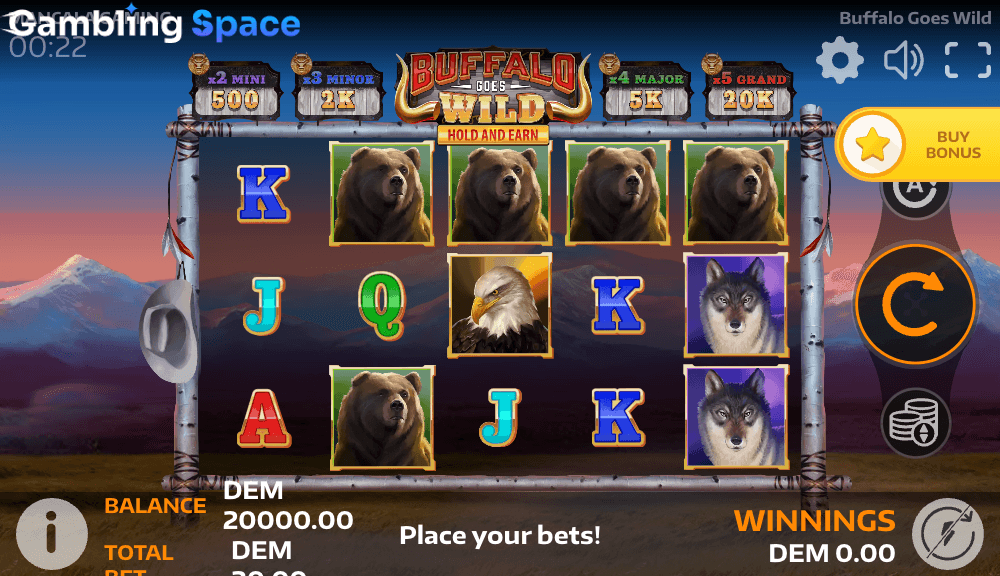 Buffalo Goes Wild – Screenshot 1