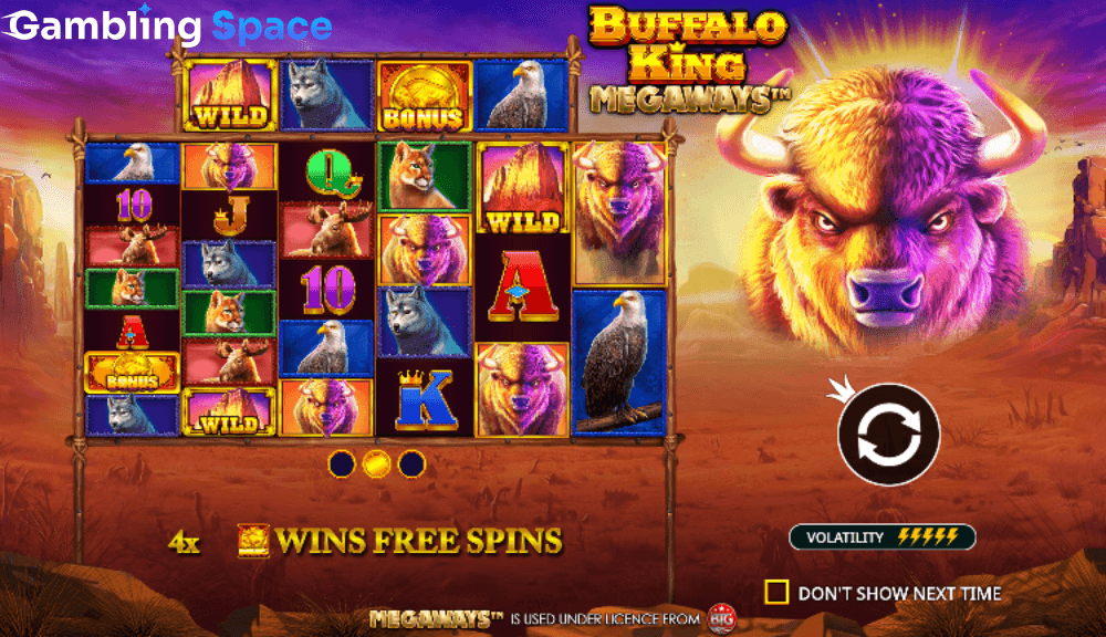 Buffalo King Megaways – Screenshot 1