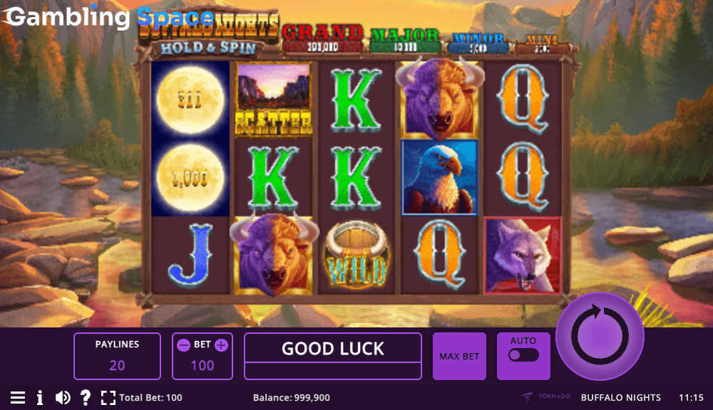 Buffalo Nights Hold & Spin – Screenshot 2