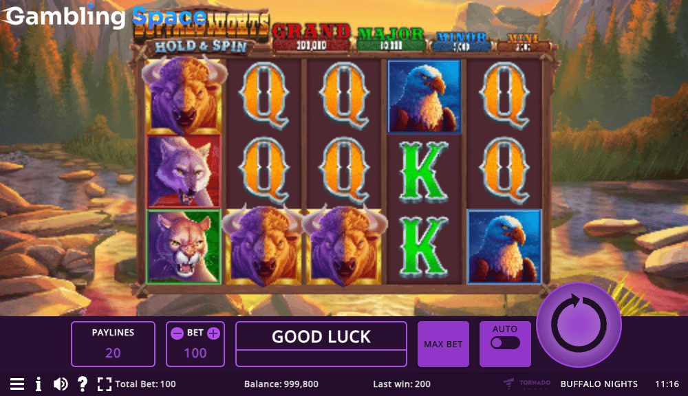 Buffalo Nights Hold & Spin – Screenshot 5