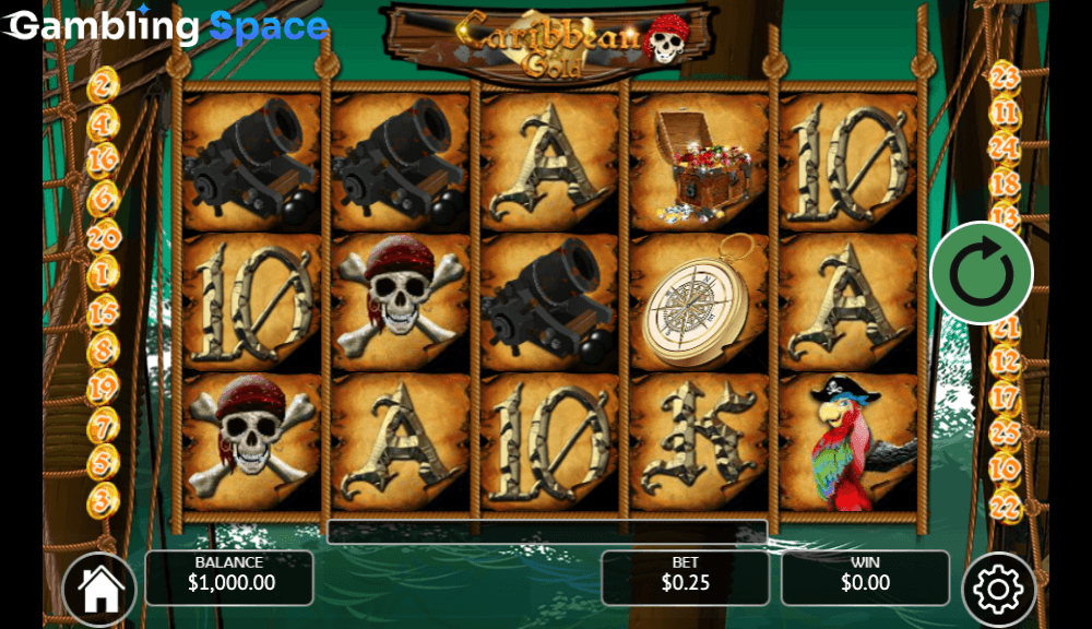 Caribbean Gold – Screenshot 1