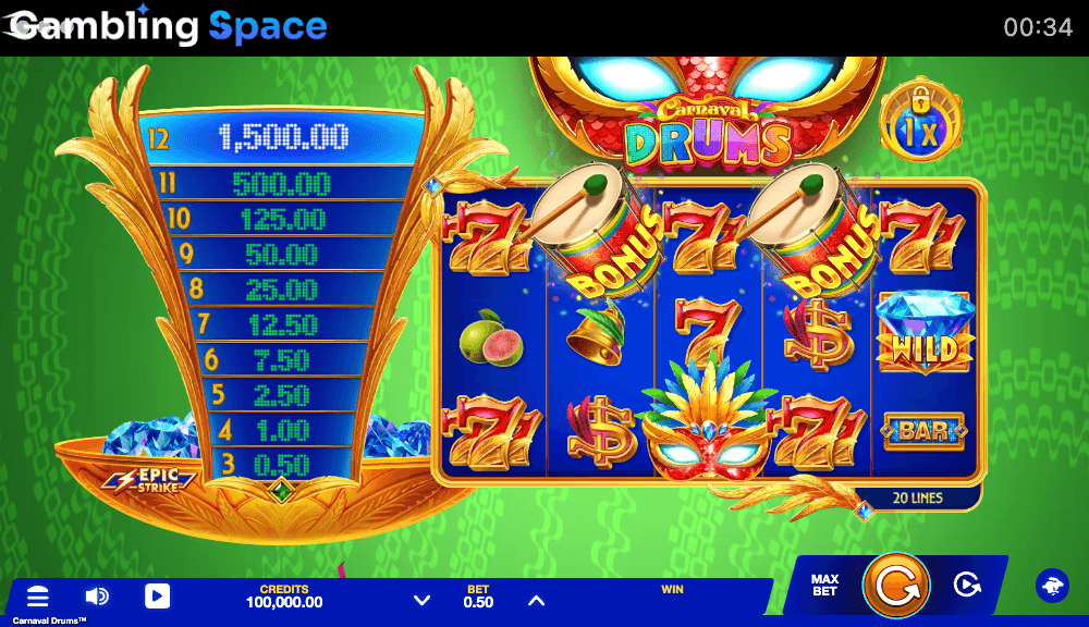 Carnaval Drums – Screenshot 1
