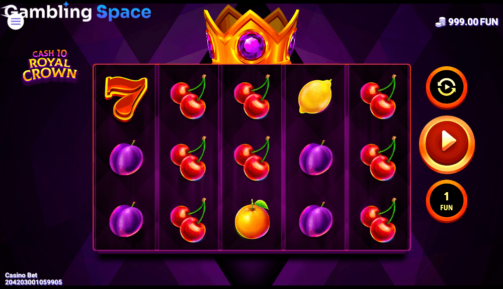 Cash 10 Royal Crown – Screenshot 2