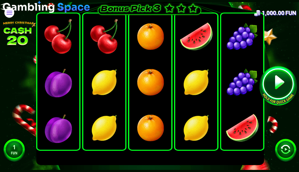 Cash 20 Christmas – Screenshot 1