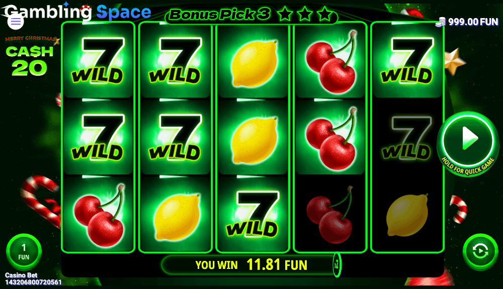 Cash 20 Christmas – Screenshot 2