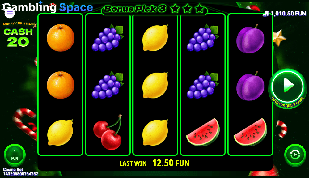 Cash 20 Christmas – Screenshot 3